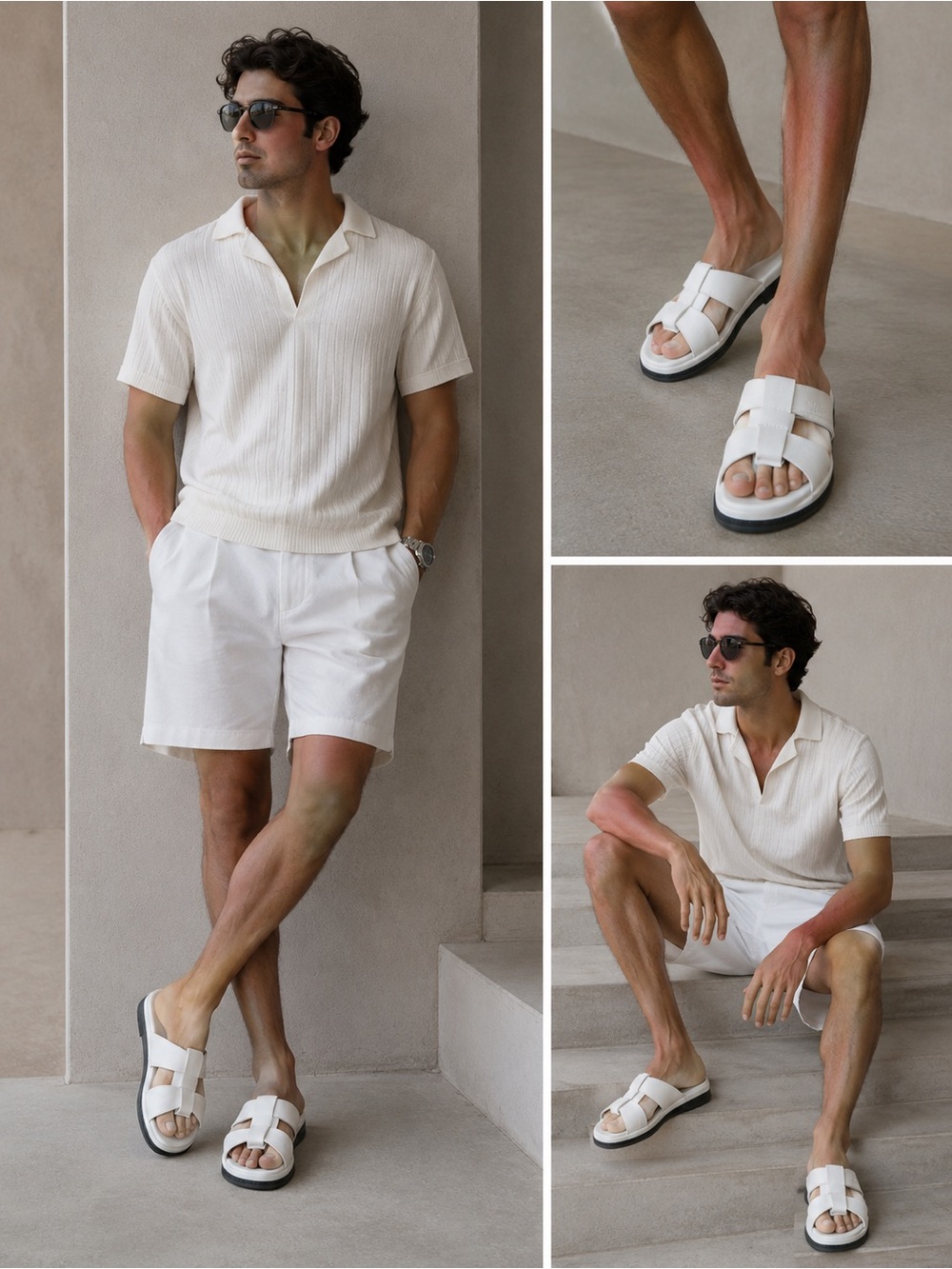 Burberry
* Style: Thelma EKD Capsule Leather Slide Sandal